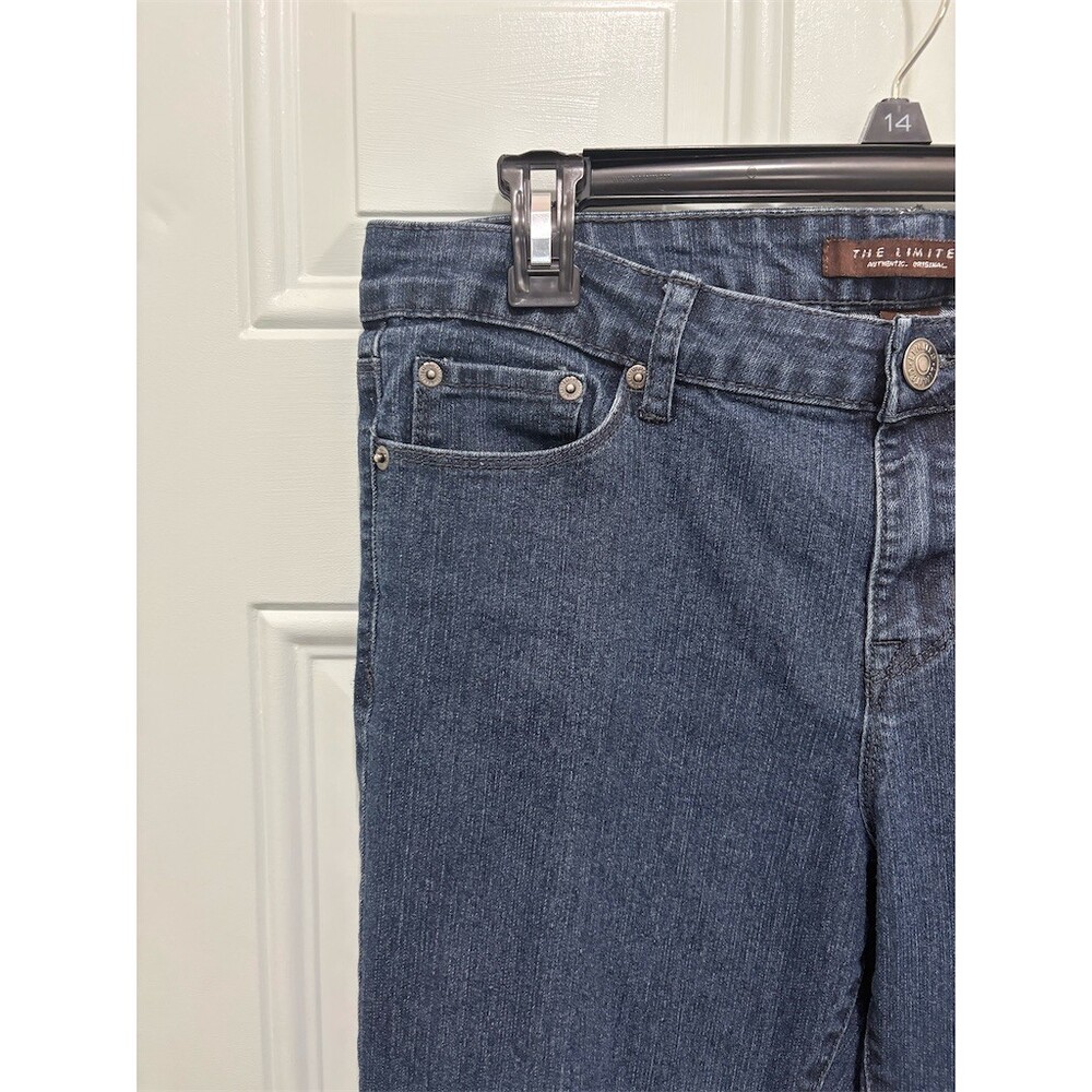 The Limited Jeans Womens Size 10 Dark Wash Blue Bootcut Stretch 32x30 - Picture 3 of 7